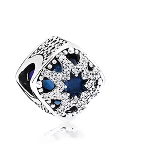 Blue Sterling Silver Charms For Pandora Bracelet, Pandora Charms