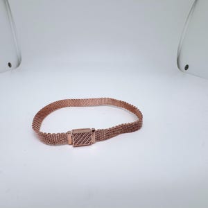Pandora Reflexions Rose Gold Clasp Bracelet, Women&#39;s Pandora, Gift For Her, Pandora Armband, Elegant Bracelet, Simple Bracelet, Pandora Gift