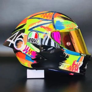 AGV Valentino Rossi style helmet (VR46) - Winter test 2019