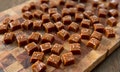 Fresh Buttery Caramels − Hawaiian Pink Diamond Sea Salt | Small Batch Artisan Candy 5.29oz (150g) / Half pound (227g)