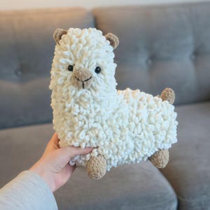 Alpaca llama Crochet Pattern, Kids Gift, Sofa Decor, Camel Amigurumi, Project For Ad-Beginner, Love Home Decor, Plushy Toy