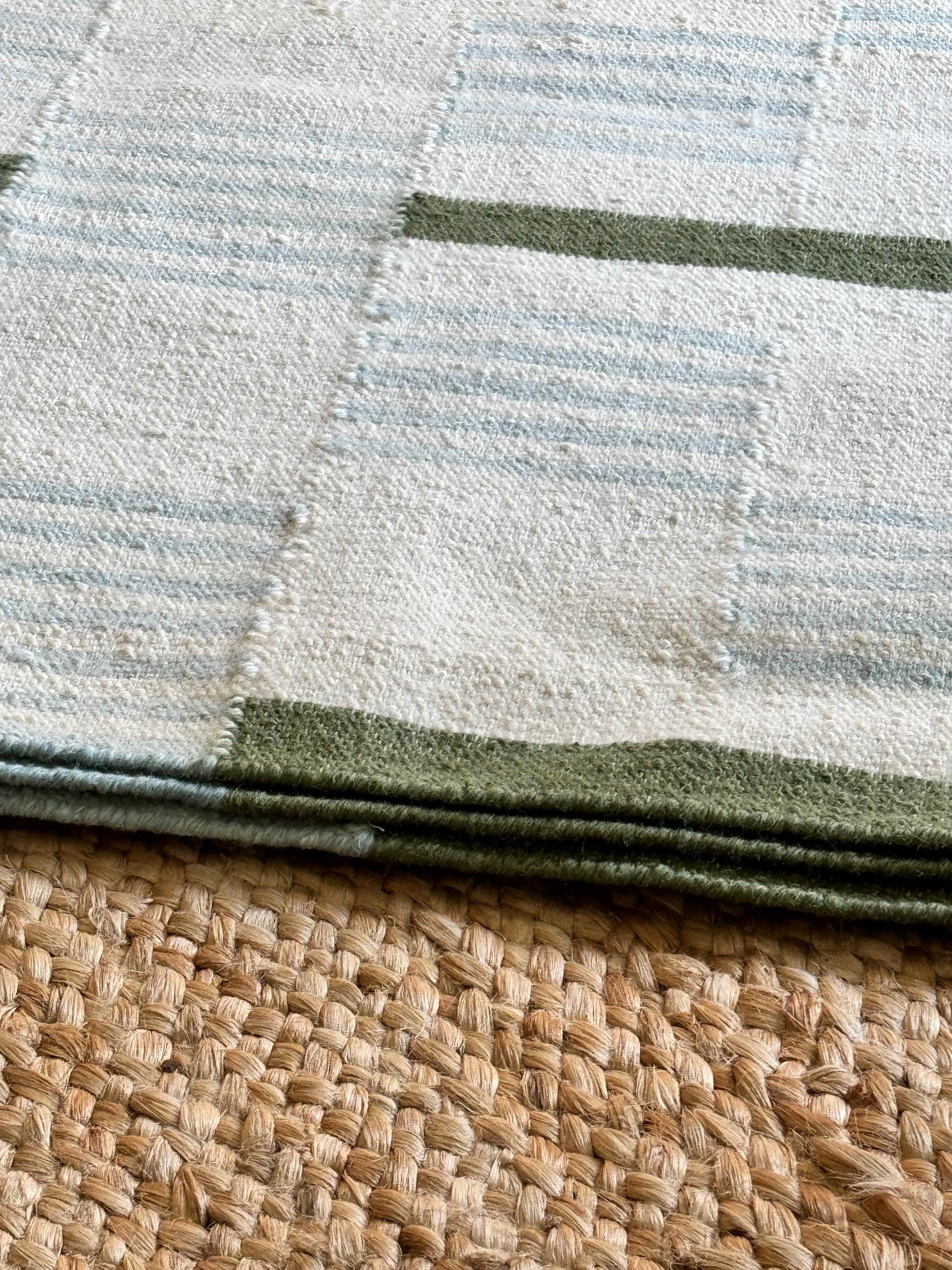 New Zealand Wool Dhurrie