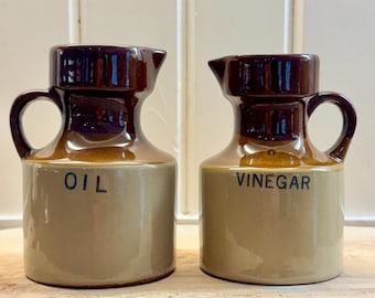 Vintage Oil and Vinegar set