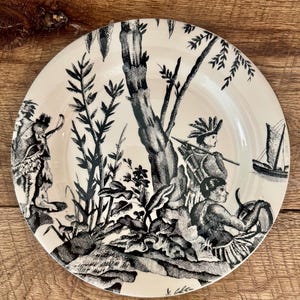 PIERRE  DEUXハンドメイドのフランスの大皿 Pierre Deux Plates - Etsy