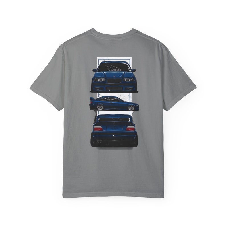 E36 M3 3 Series Grunge T-Shirt Uomo - Sabbia, Taglia M - Maglietta Girocollo In Cotone