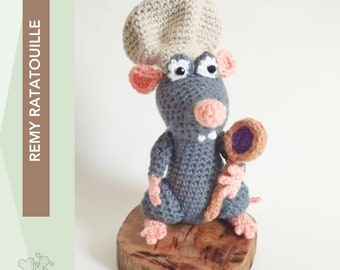 Amigurumis remy ratatouille Crochet Pattern I | remy | remy Amigurumi |ratatouille | SP/EN