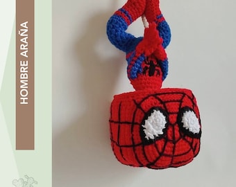 Funko amigurumi Spider-Man | Funko pająk-człowiek wzór szydełkowy | amigurumi | człowiek pająk | SP/PL | 15cm