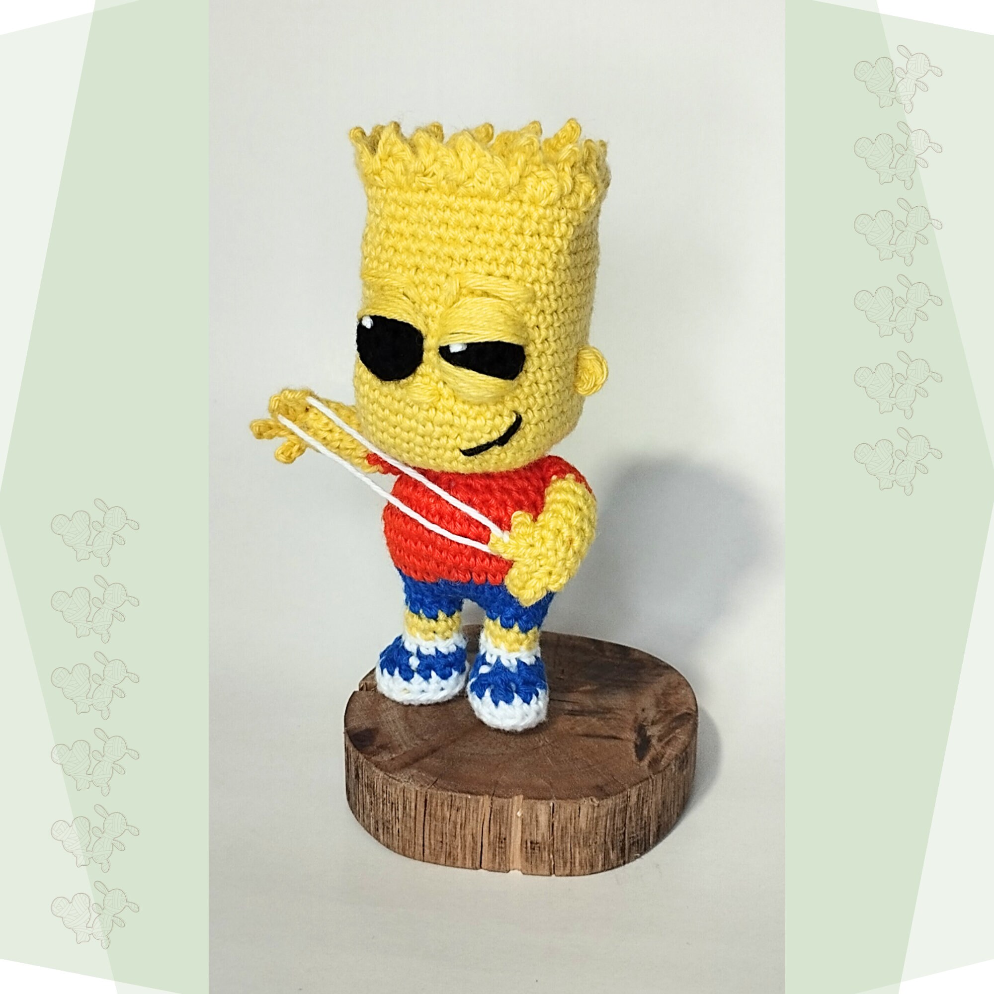 Amigurumi Funko Bart Simpson Crochet Pattern the Simpsons Bart Funko ...