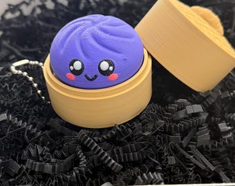 Mystery Dumpling Blind Bag | Cute 3D Printed Clicker Fidget | Collectible Kawaii Toy | Rare & Secret Variants