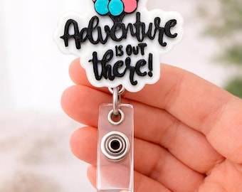 Adventure Is Out There Badge Reel | Pixar Inspired Balloons Nurse Holder