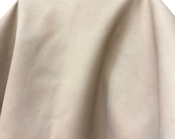 Natural Dyed Vegetable Tanned Leather – Partial Veg Genuine Soft Leather Crust for Crafts, Bags, Crafting, Shoes, Arts & Crafts by the Sq Ft