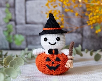 ハロウィンあみぐるみ編み図：16個入りキーホルダーセット（デジタル