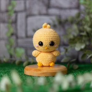 Chubby Chick Crochet Pattern: 10cm Amigurumi PDF Tutorial (Instant Download)