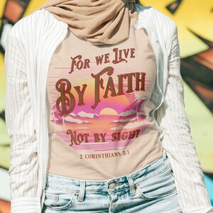 Faith T shirt Christian T-shirts Faith-based apparel Christian clothing Inspirational shirts Bible verse shirts Christian fashion