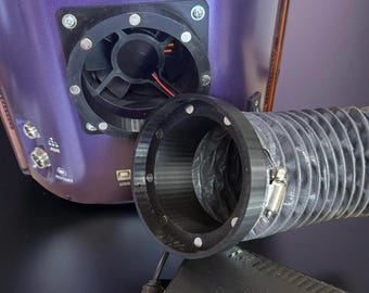 Magnetic Exhaust Hose Adapter - Wecreat Lumos Laser - Quick Connect