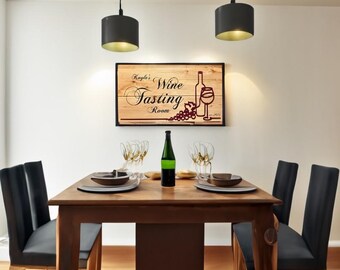 Wine Tasting Room / Public House Personalized Sign