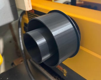 3D Printable Planer Vacuum Adapter – STL/3MF File for DeWalt DW735 / DW735X