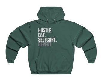 Hustle Repeat Hooded Sweatshirt