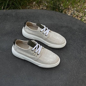 Hemp sneakers unisex - Handmade in Ukraine - Handmade shoes - Comfortable, casual walking shoes - vegan and ecological - Gift for her/him