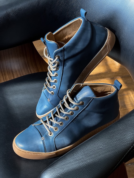 Leather Sneakers Men Shoes Leather Shoes For Men Korean Shoes