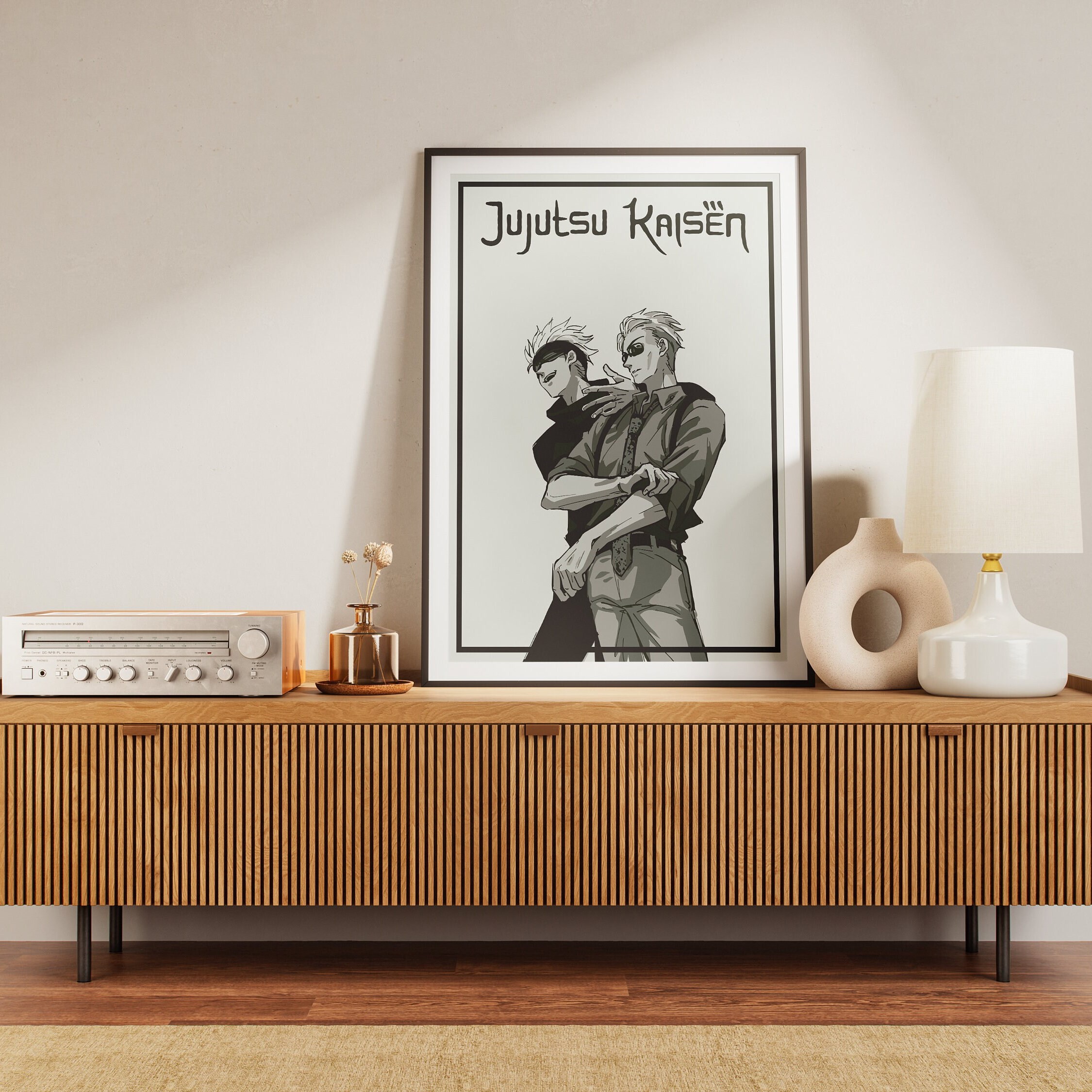 Jujutsu Kaisen Poster/ Anime Wall Print/manga Art/anime Poster/satoru ...