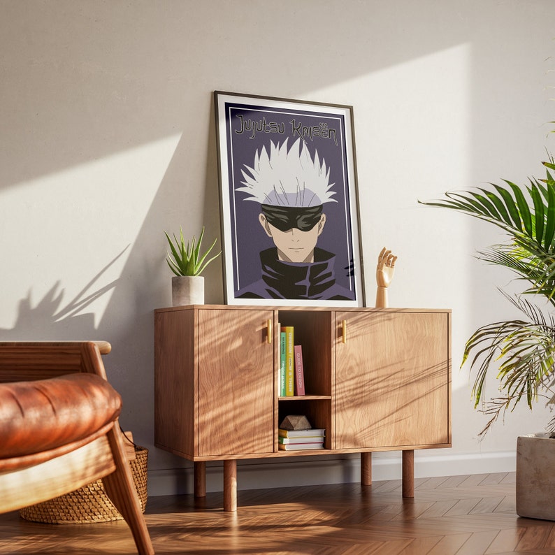 Jujutsu Kaisen Poster/ Anime Wall Print/manga Art/anime Poster/satoru ...