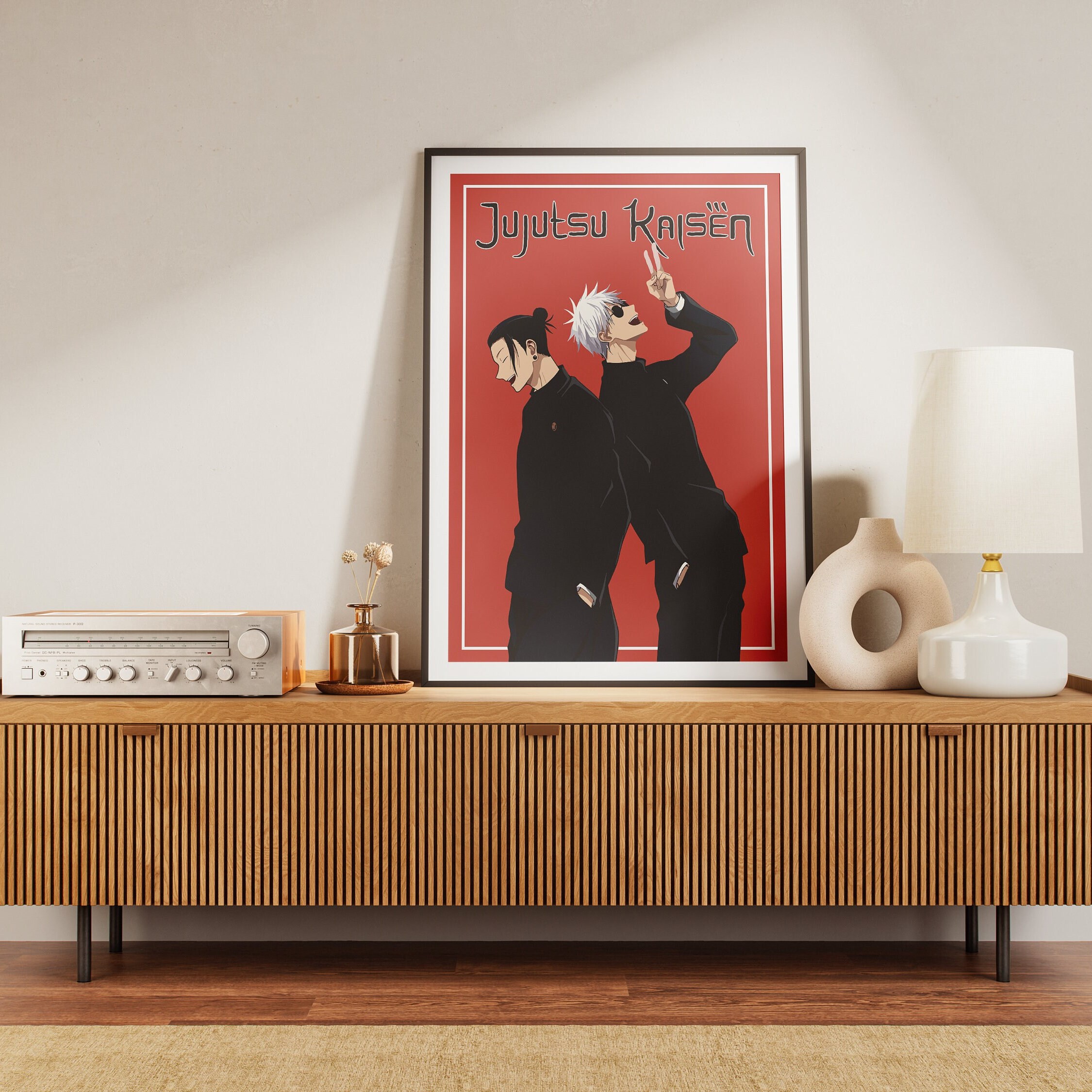 Jujutsu Kaisen Poster/ Anime Wall Print/manga Art/anime Poster/satoru ...