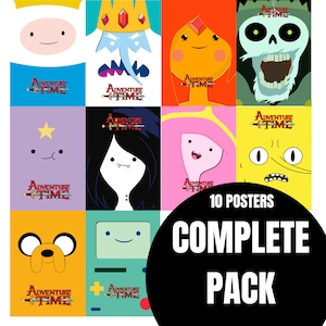Adventure Time Poster/Adventure Time Poster/Adventure Time Printable/Adventure Time Gift/Digital Download