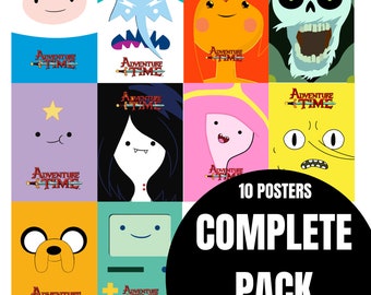 Poster di Adventure Time/Poster di Adventure Time/Stampabile di Adventure Time/Regalo di Adventure Time/Download digitale