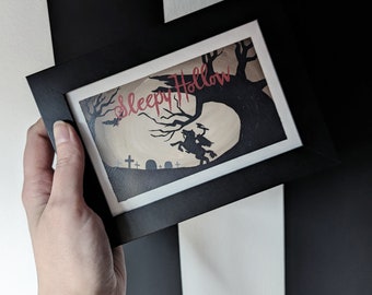 Sleepy Hollow Digital Download of Handmade Painting