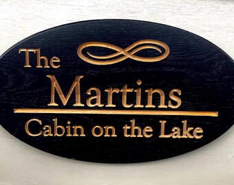 Oval Custom Sign