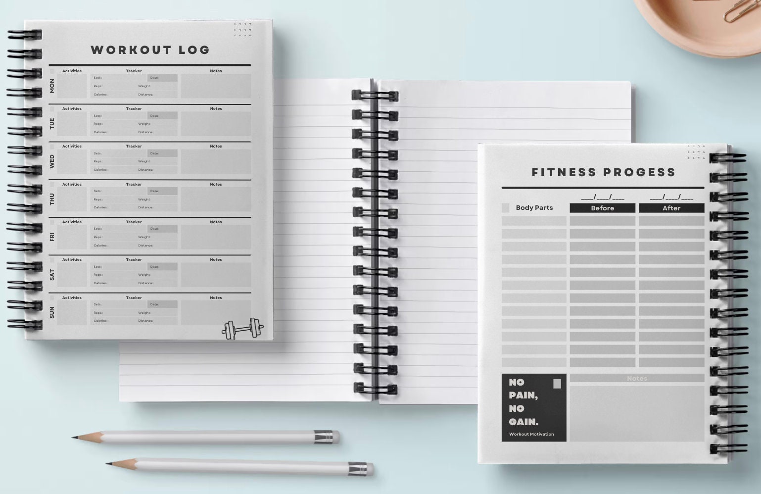 2024 Brazilian Jiu Jitsu Training Journal and Tracker, Printable Jiu