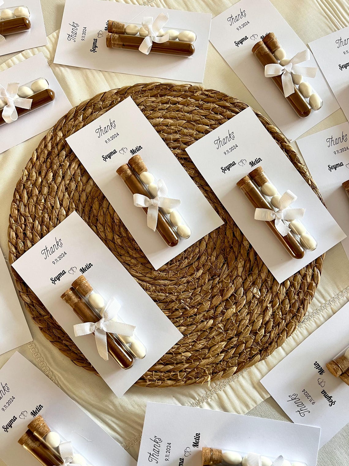 Wedding Almond Candy and Turkish Coffee Favors, Nikkah Gifts, Favors ...