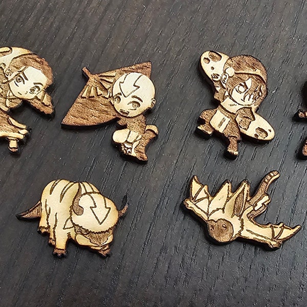 Collectible Wooden Pins