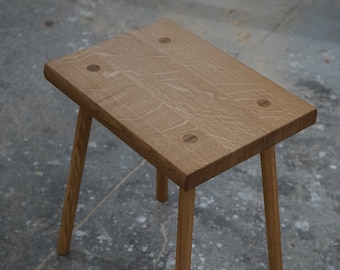 Oak stool