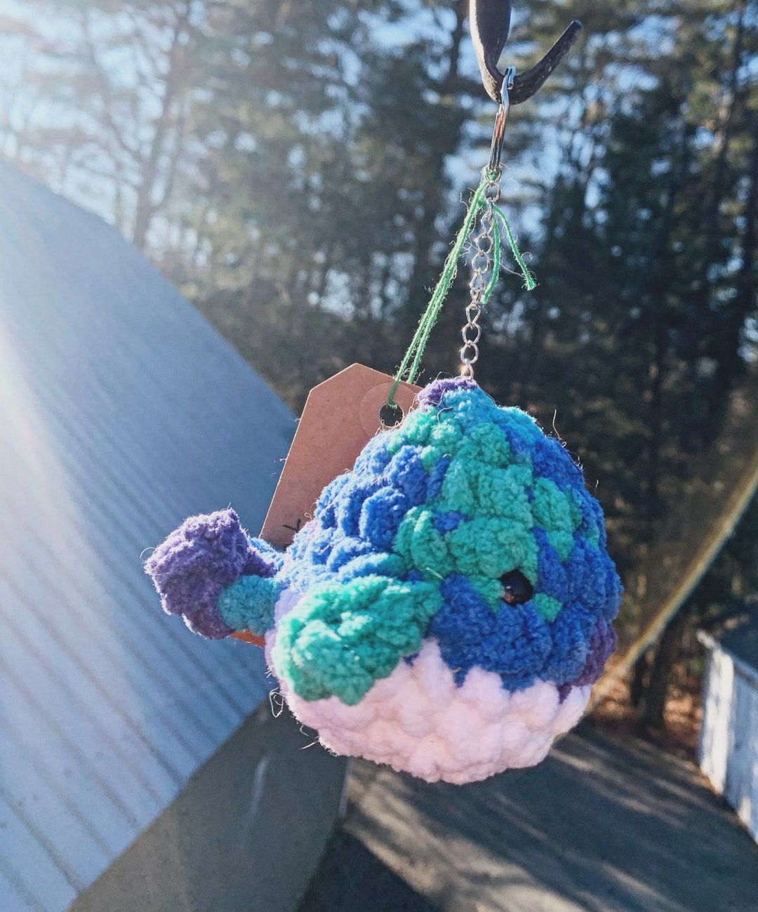 MADE TO ODER Baby Whale Keychain Etsy