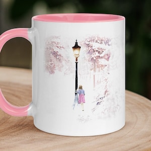 Chronicles of Narnia Lamppost Mug Inspired by C.S. Lewis