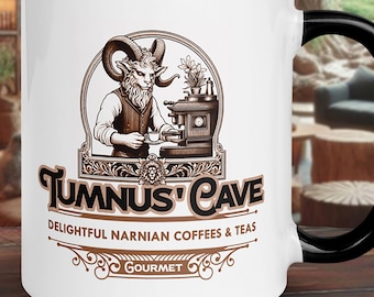 The Lion, The Witch, and The Wardrobe Tumnus Mug - Inspired by CS Lewis' Chronicles of Narnia