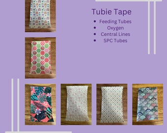 Tubie Tape - Feeding Tubes, Oxygen, Central Lines, SPC Tubes, Medical Tape