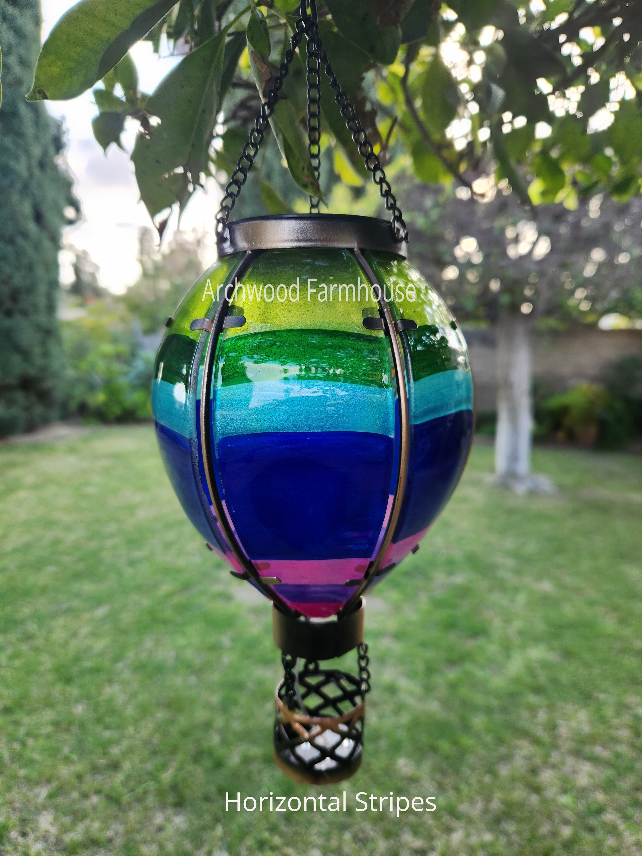 Sonnenfänger Heißluftballon - Solar Garten Deko, Wasserdicht, Für Terrasse & Garten