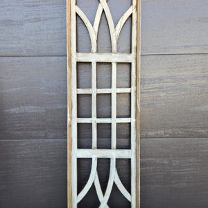 Urbito Architecture Rustic Wood Window Distress Farmhouse Decoration 60&quot; H, Wall Decor