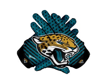 Jaguars NFL American Football Gloves by Lupin Rage