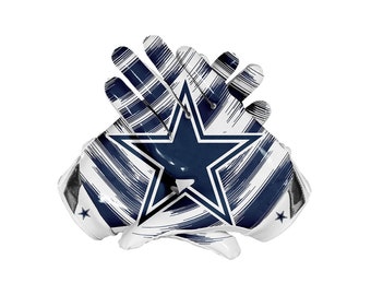 Gants de football américain Cowboys NFL par Lupin Rage