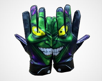 Gants de receveur de football Goblin de Lupin Rage