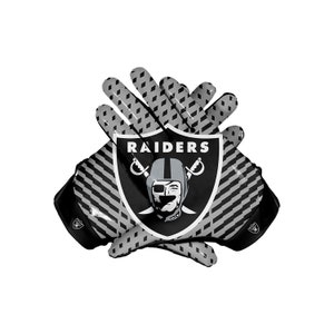 Guantes de fútbol americano Raiders NFL de Lupin Rage