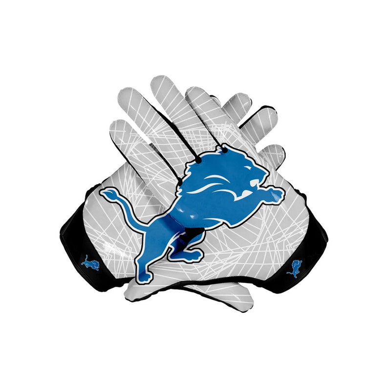 Detroit Lions NFL American Football Gloves by Lupin Rage Etsy