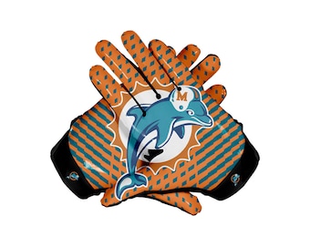 GB★NFL FOOTBALL 海外版(国内本体動作可能) 端子清掃済み マイアミ・ドルフィンズ NFL アメリカンフットボールグローブ（ルパン