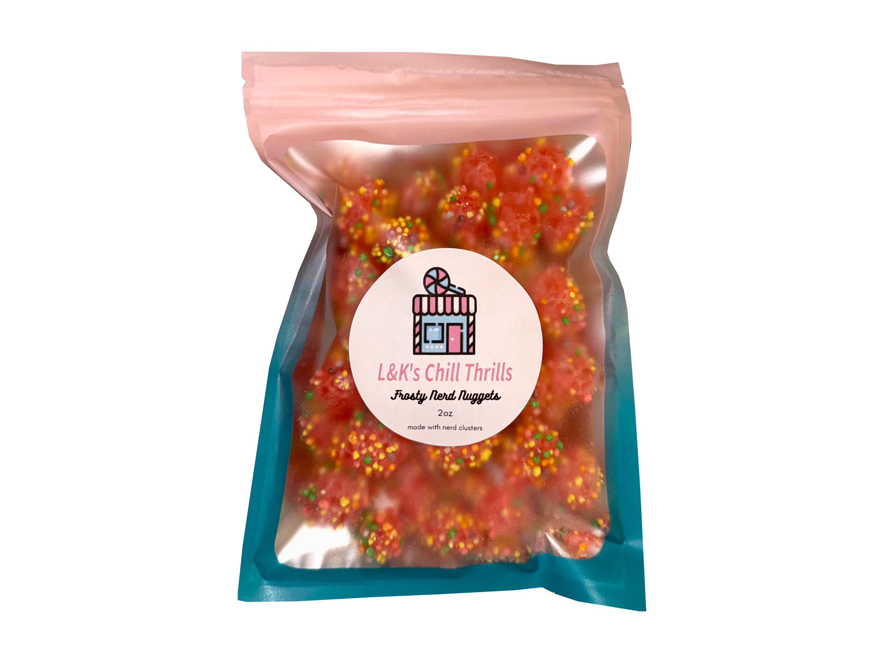 Delicious FREEZEDRIED Nerd Cluster Bag Available in Only 2 Oz Unique Sweets Candy Nerd Snacks