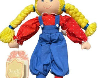 Rare Vintage NWT 1984 Applause Kristy Doll 10” tall Piroette Doll Missing Shoe