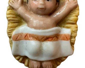 Vintage Homco 5608 Native American Indian Replacement Baby Jesus